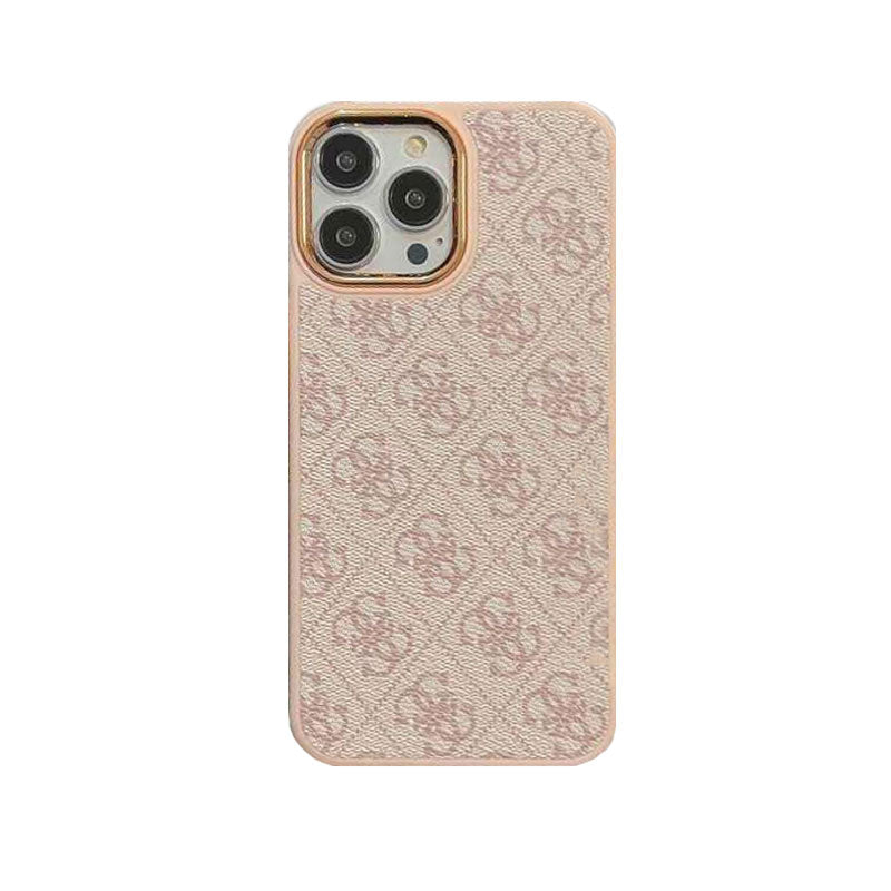Custodia gialla di lusso per iPhone-MD231025