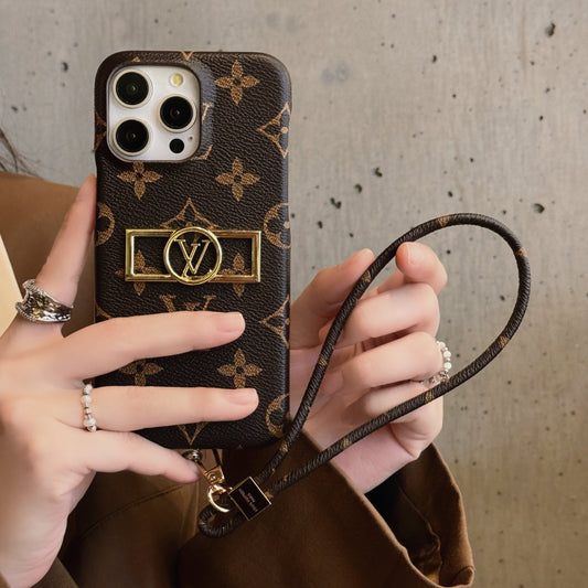 Luksuzna torbica za iPhone s lancem za kartice