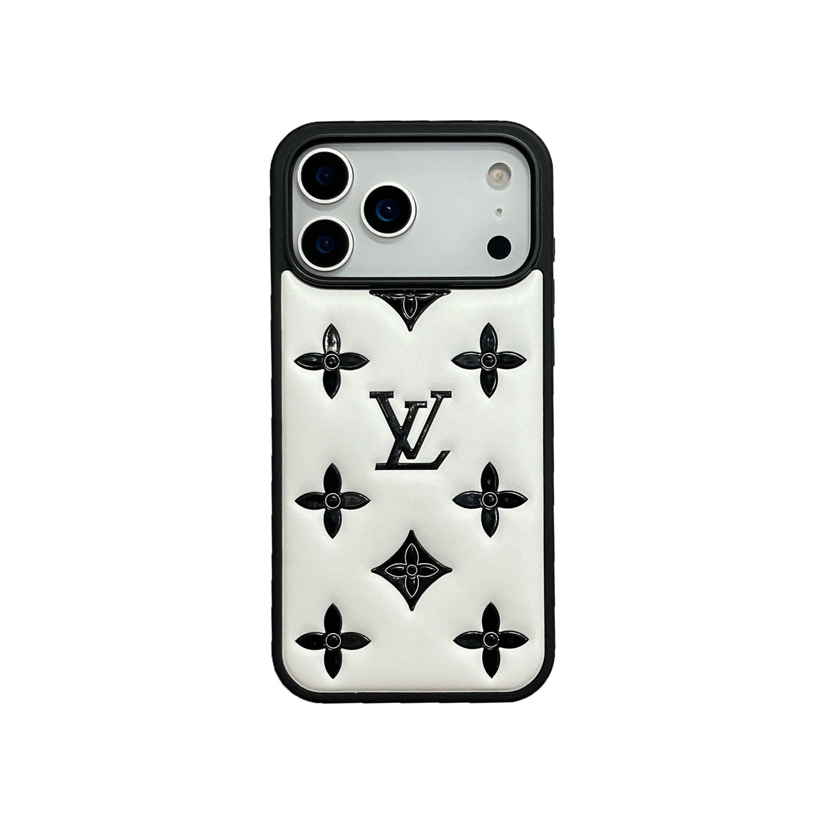 Custodia per iPhone di lusso con design in rilievo 3D