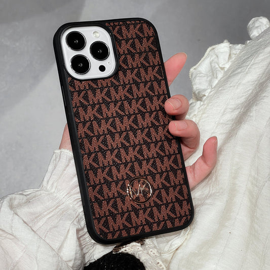Luksuzna iPhone maska smeđa-MKK240603