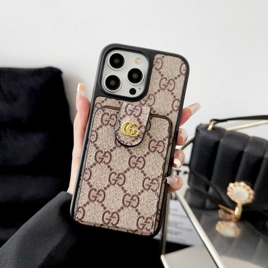 Premium Card Bag Crossbody Chain pouzdro na iPhone