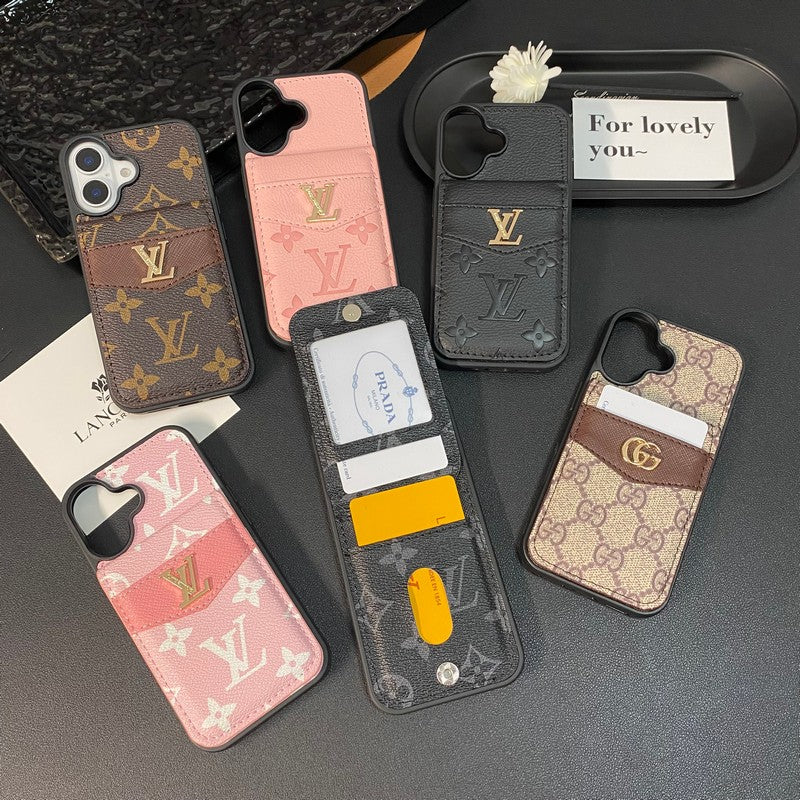 Premium Card Bag iPhone Fodral