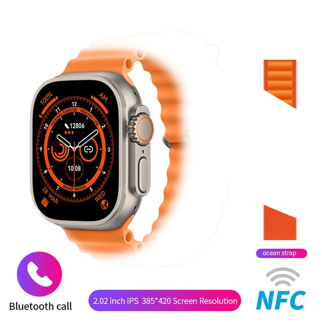 سلسلة الساعات الذكية Ultra Bluetooth Call لساعة Apple Watch