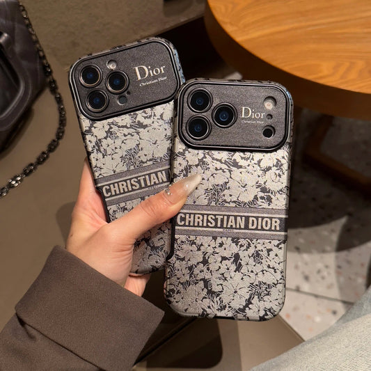 Elegantní obal na iPhone s květinovým designem — prémiová ochrana s elegantním designem