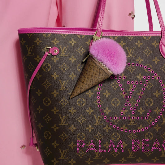 Luxury Cute Ice Cream Bag Charm