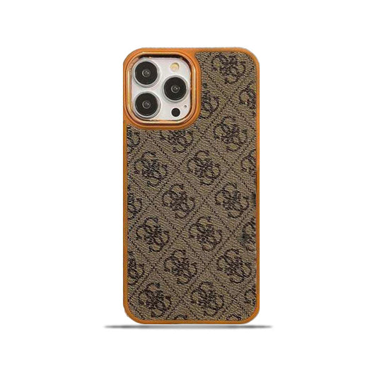 Žluté luxusní pouzdro na iPhone-MD231025