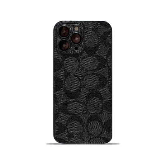 Capa clássica para iPhone preta -QB240402