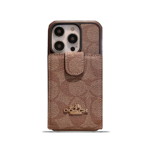 Capa clássica para iPhone com carteira -LBK241416