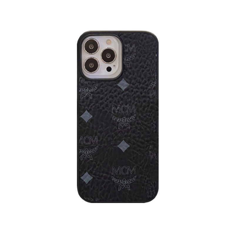 Pouzdro MCM iPhone žluté-MCK240603