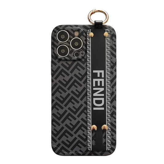 Capa elegante para iPhone com pulseira