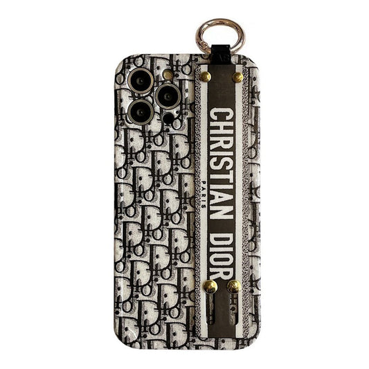 Capa para iPhone com pulseira de moda