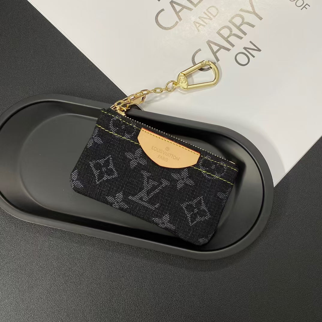 Luxus monogramos érmetasak – Stílusos & kompakt kulcstartós pénztárca