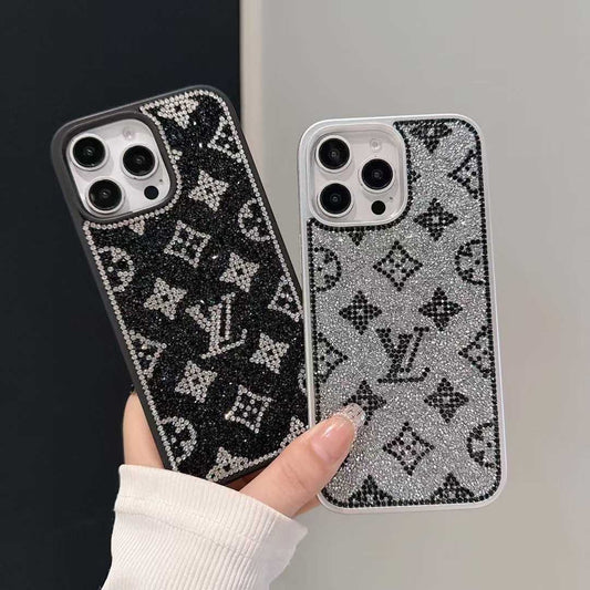 Luksuzna svjetlucava holografska futrola za iPhone inspirirana Y - S - L – Diamond Shine Edition