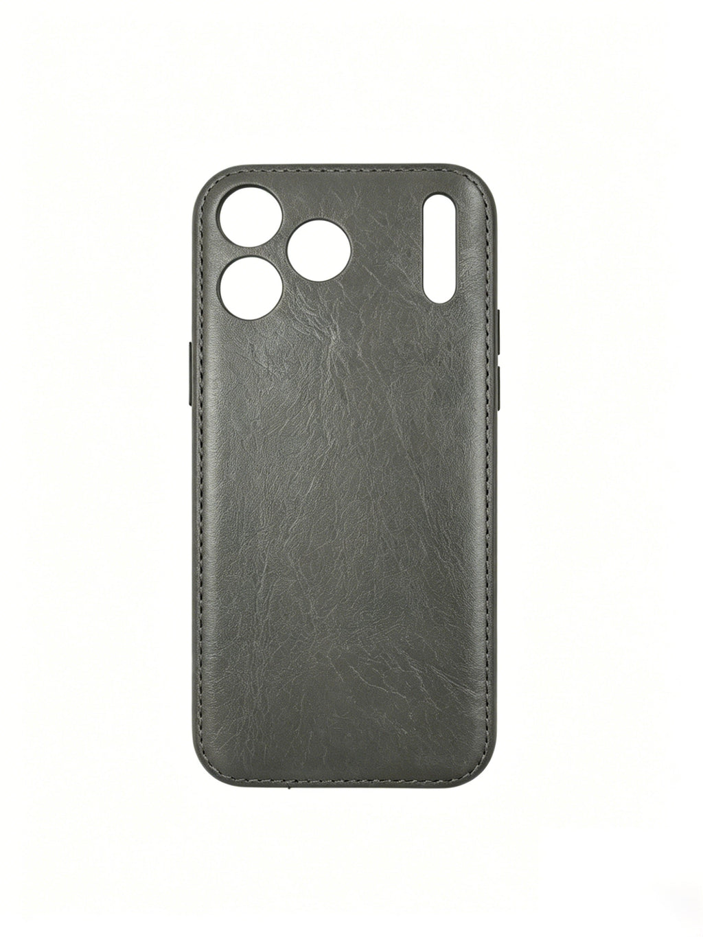 Kakavy Handcrafted Vegetable-Tanned Leather iPhone Case – Vintage Patina Edition