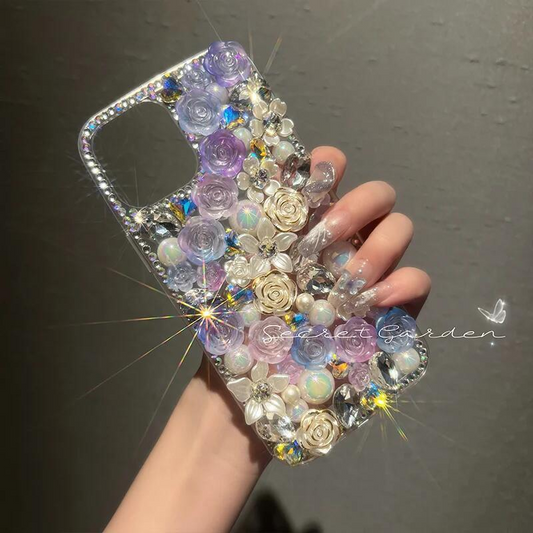 Květinové pouzdro na iPhone
