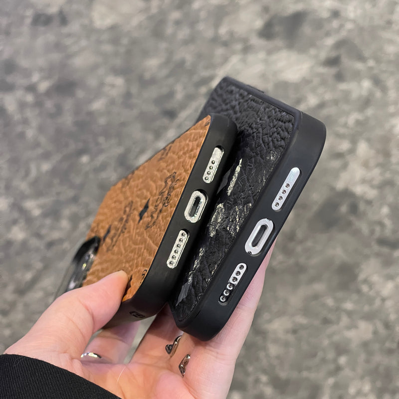 Pouzdro MCM iPhone žluté-MCK240603
