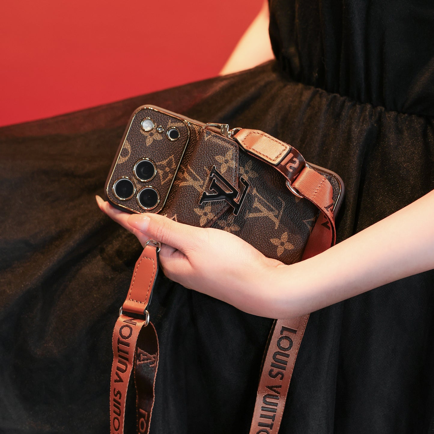 New Classic Luxury Card Holder Phone Case  01