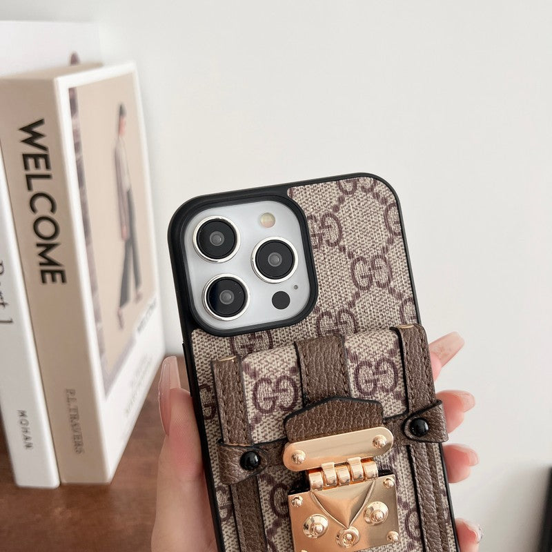 Klasična torbica za iPhone s lančićem za vrhunske kartice