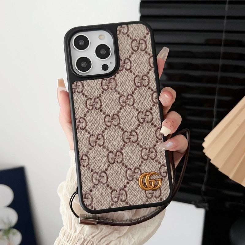 Hochwertige iPhone-Hülle mit Handkette