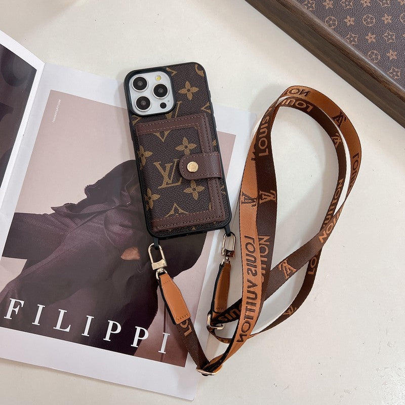 Луксузна торба за картице Цроссбодаи иПхоне Цасе