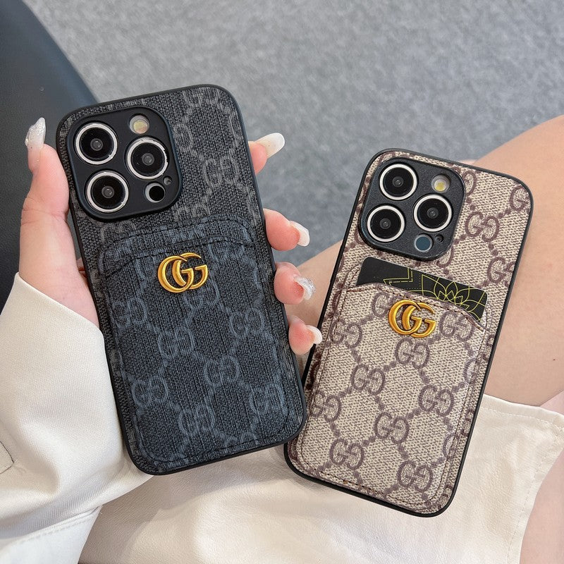 حقيبة بطاقات مميزة لحافظة iPhone الكلاسيكية
