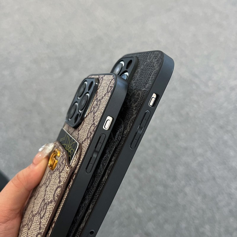 حقيبة بطاقات مميزة لحافظة iPhone الكلاسيكية