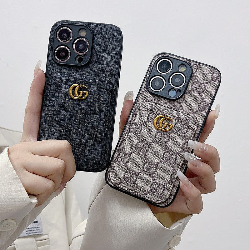 حقيبة بطاقات مميزة لحافظة iPhone الكلاسيكية