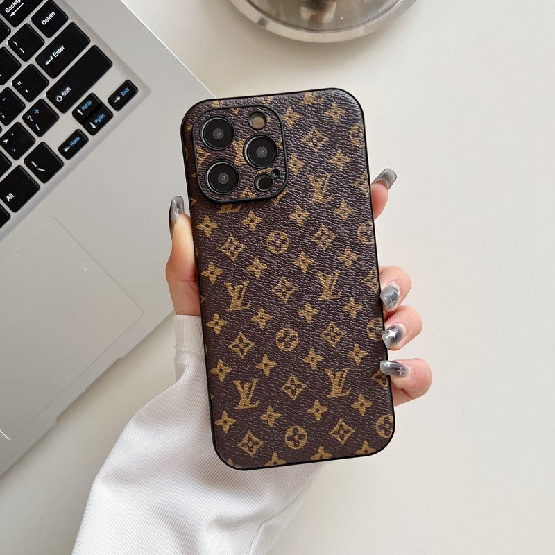 Luksuzna kožna torbica za iPhone u klasičnoj boji