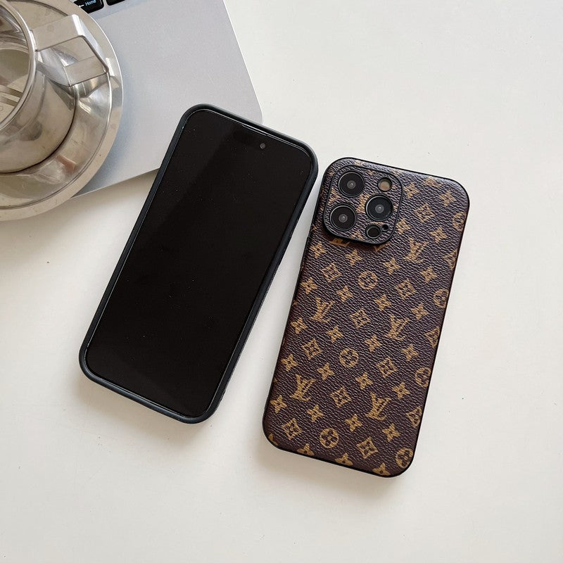 Luksuzna kožna torbica za iPhone u klasičnoj boji