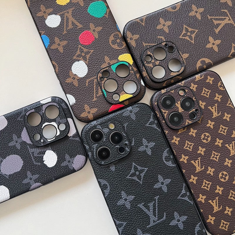 Luksuzna kožna torbica za iPhone u klasičnoj boji
