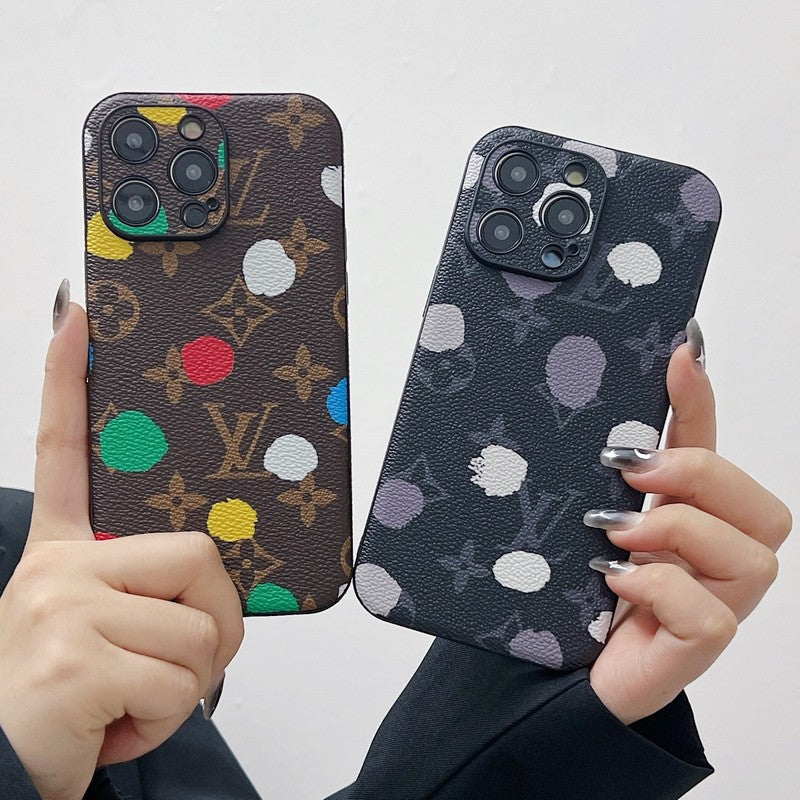 Luksuzna kožna torbica za iPhone u klasičnoj boji