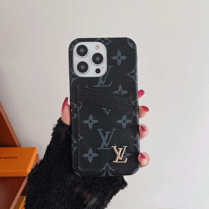 Luxus-Kartentasche, klassische iPhone-Hülle