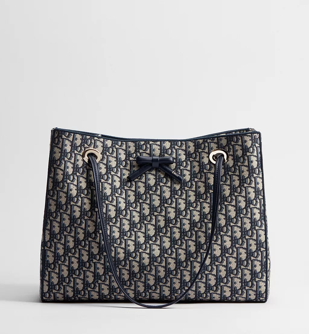 Luxury Signature Pattern Tote Bag