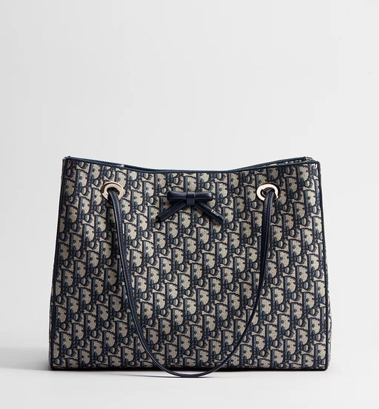 Luxury Signature Pattern Tote Bag