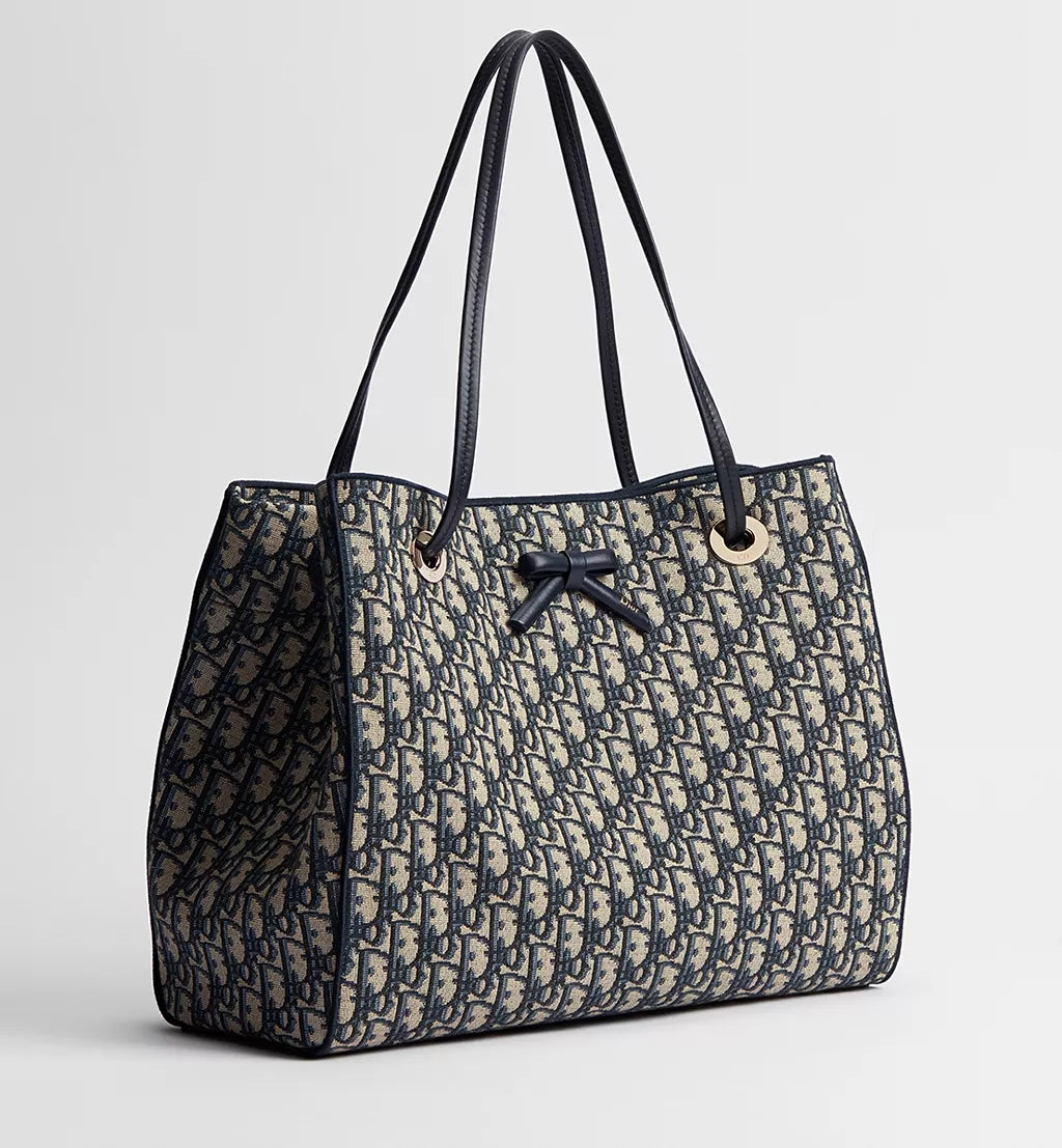 Luxury Signature Pattern Tote Bag