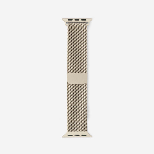 Pásek na Apple Watch Milanese Loop - Starlight