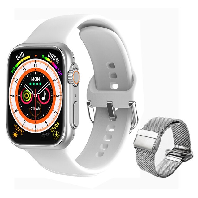 ساعة ذكية جديدة للرجال من Ultra Watch Series 8 NFC Door Access Smartwatch لسوار ساعات Android Apple Phone