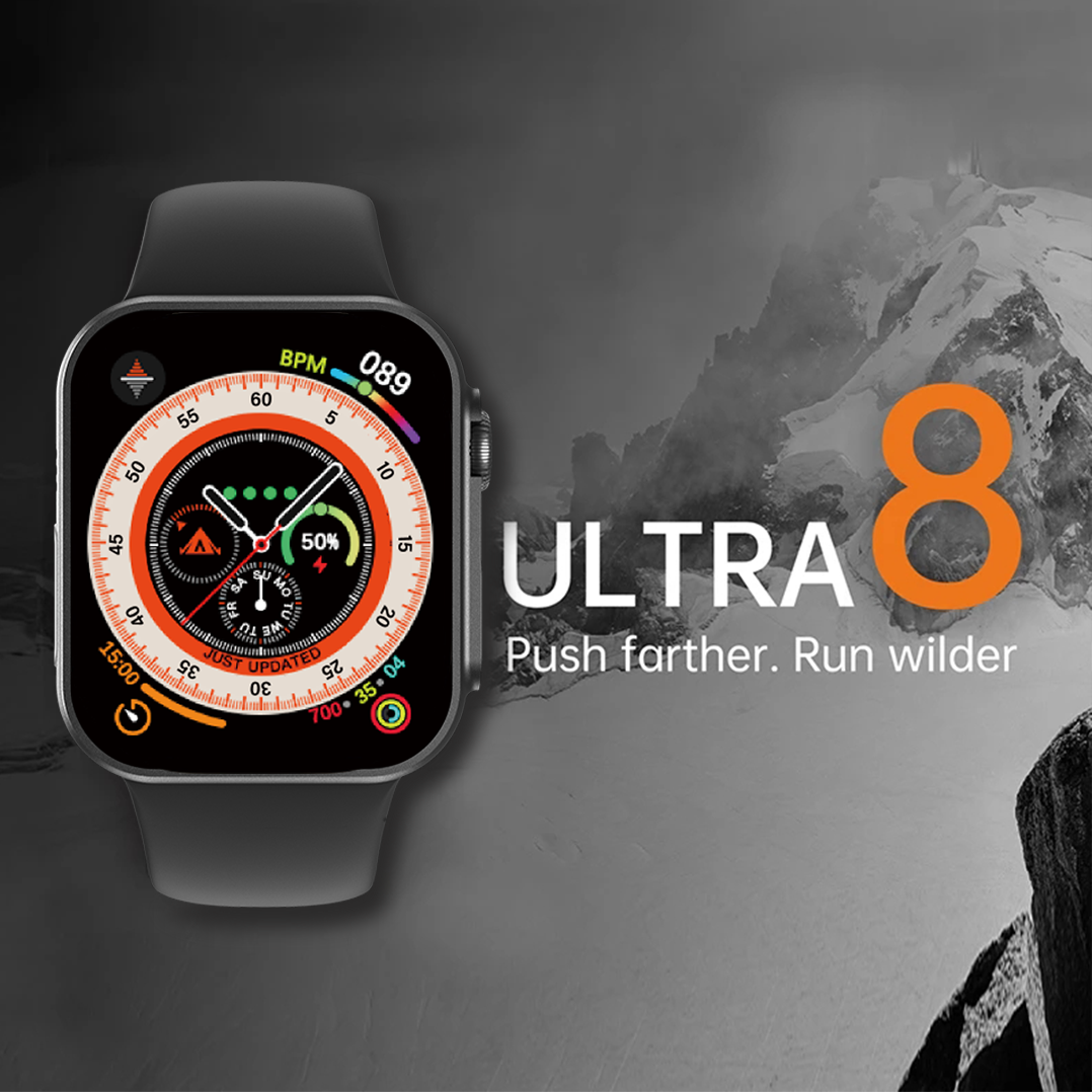 ساعة ذكية جديدة للرجال من Ultra Watch Series 8 NFC Door Access Smartwatch لسوار ساعات Android Apple Phone