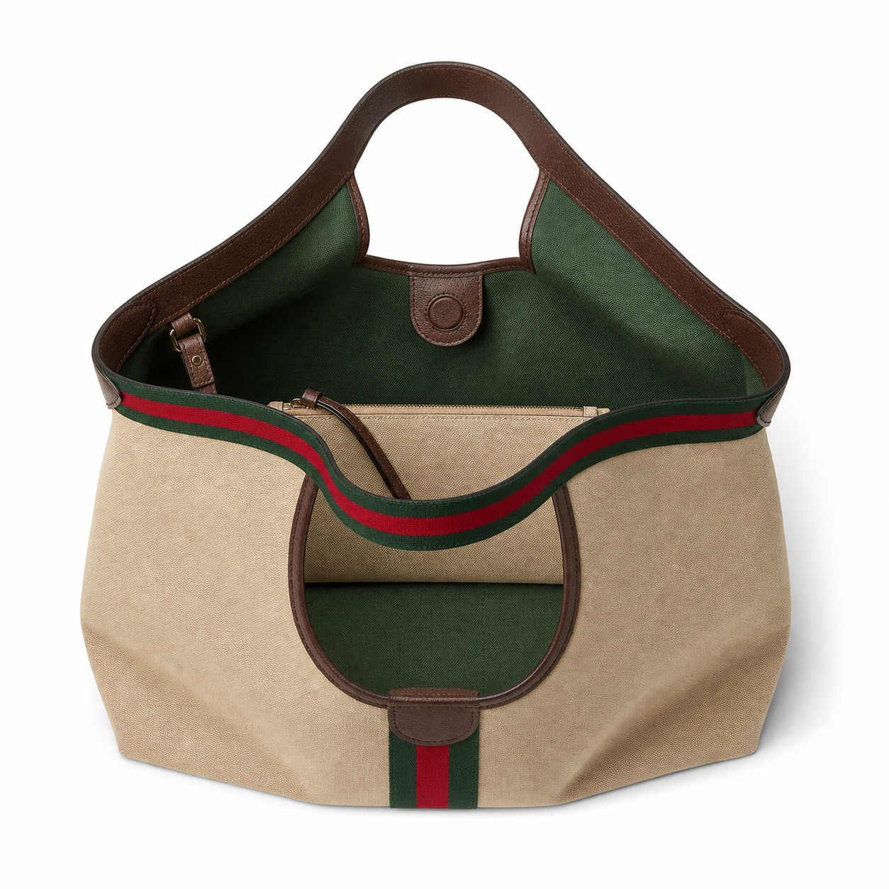 Vintage Letter Tote Bag · Timeless Classic Elegance