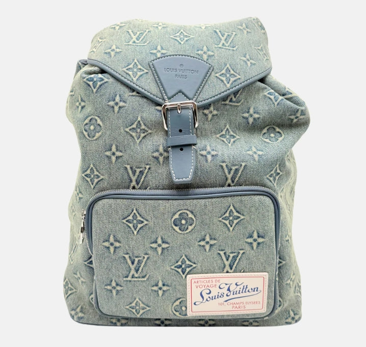 Luxury Monogram Backpack | Stylish New Drawstring Bag