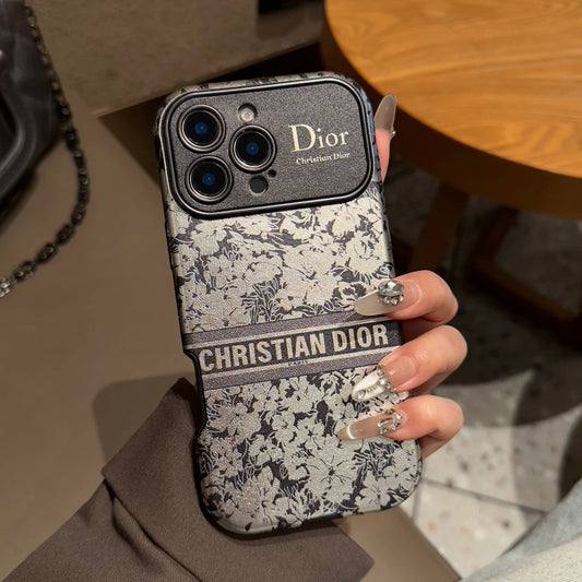 Elegantní obal na iPhone s květinovým designem — prémiová ochrana s elegantním designem