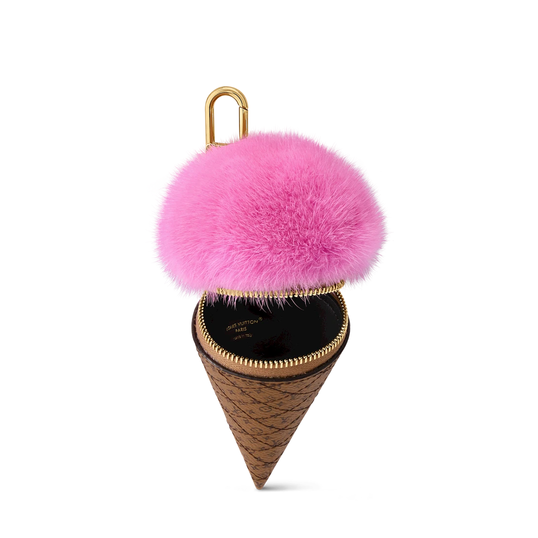 Luxury Cute Ice Cream Bag Charm