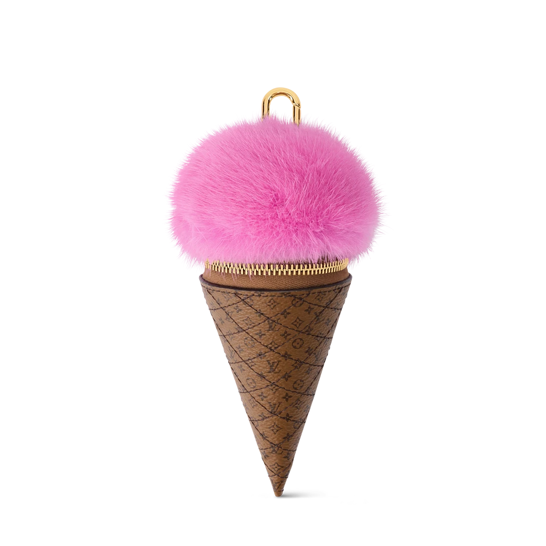 Luxury Cute Ice Cream Bag Charm