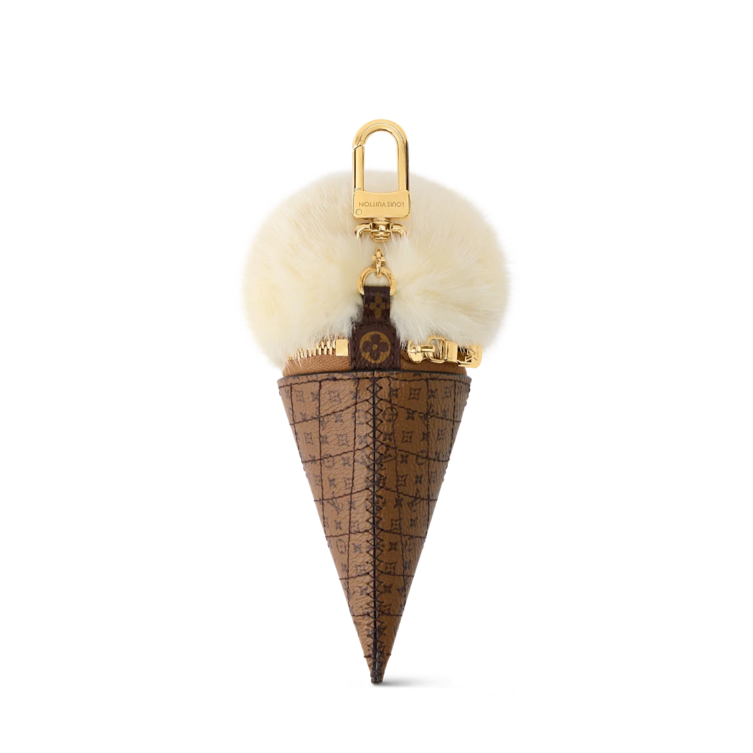 Luxury Cute Ice Cream Bag Charm