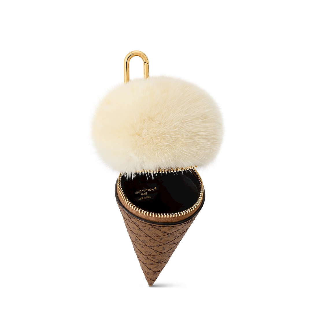 Luxury Cute Ice Cream Bag Charm