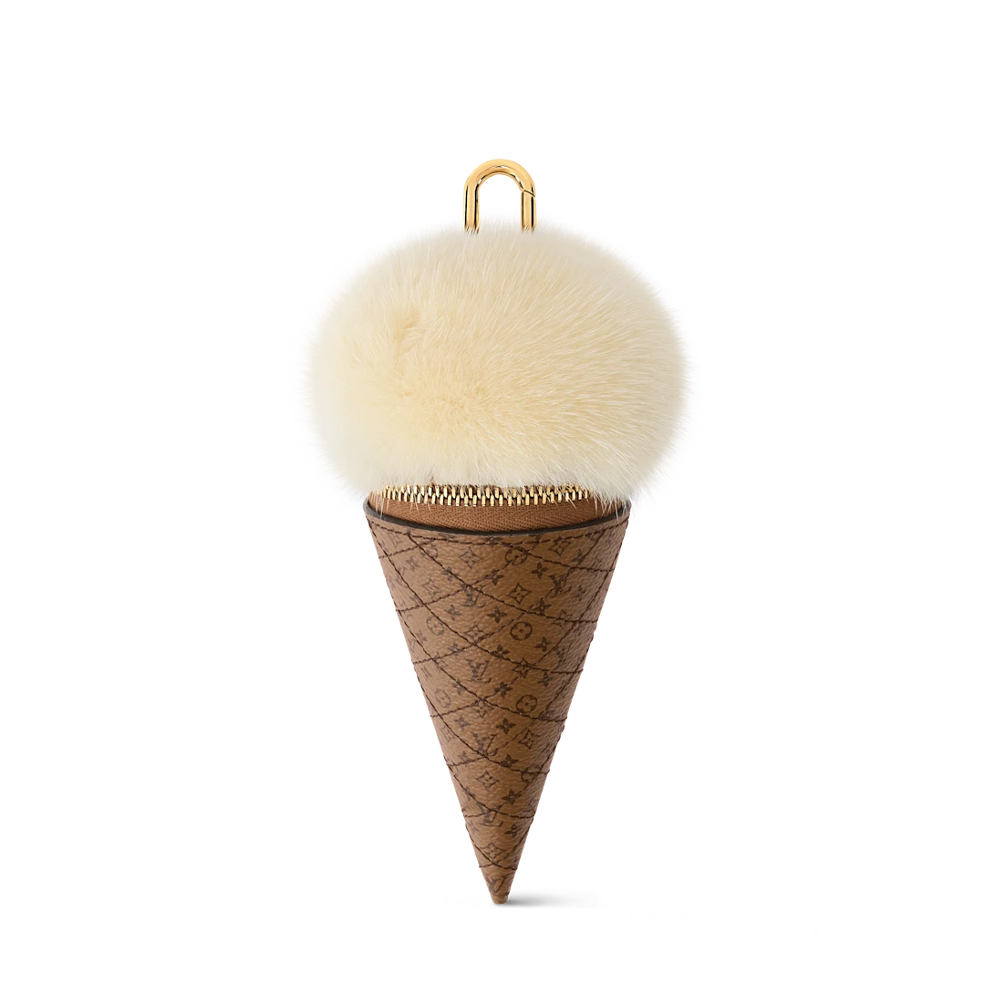Luxury Cute Ice Cream Bag Charm