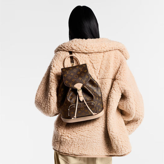 Luxury Monogram Backpack | Stylish New Drawstring Bag