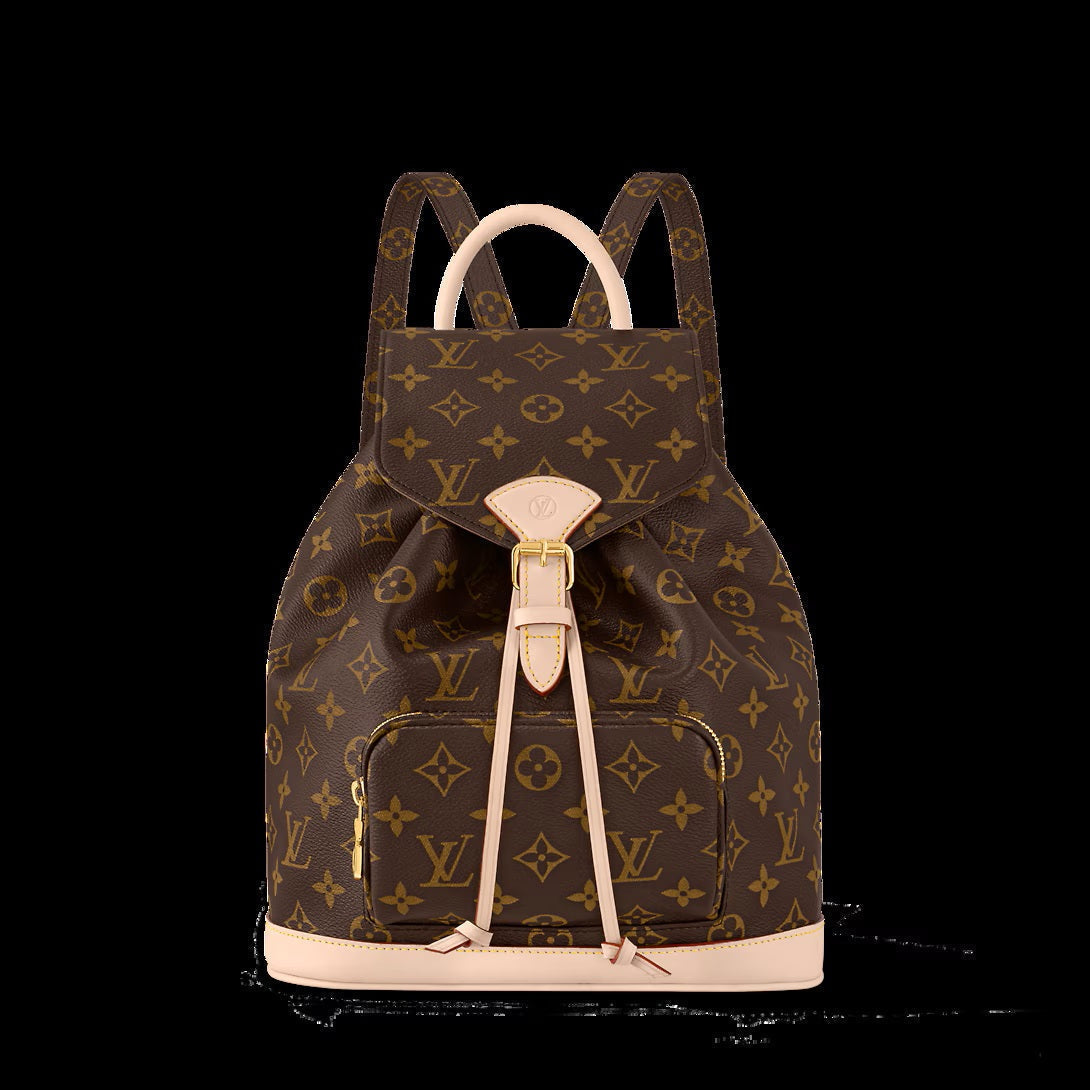 Luxury Monogram Backpack | Stylish New Drawstring Bag