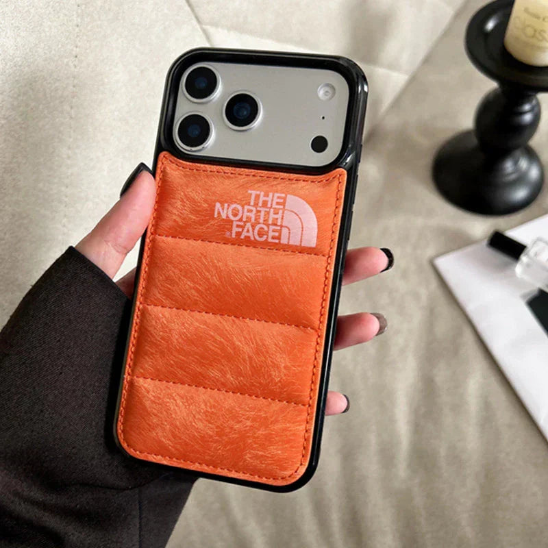 Pouzdro na iPhone North Puffer Suede