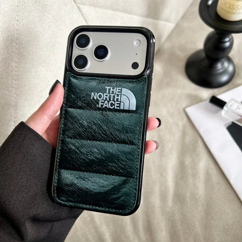 Pouzdro na iPhone North Puffer Suede